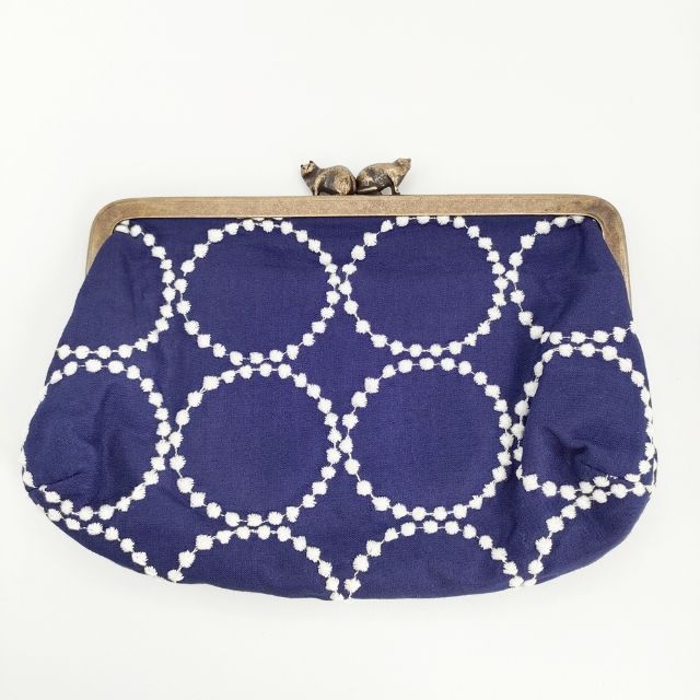 mina perhonen tambourine カドルポーチ がま口 小物入れ 刺繍