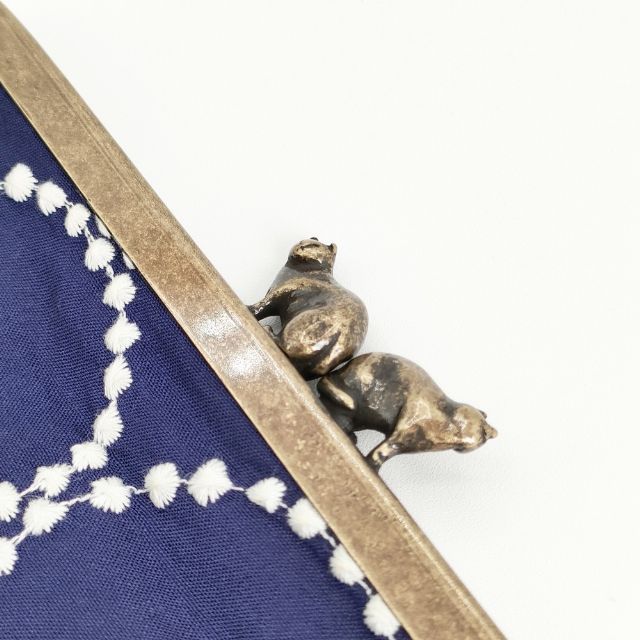 mina perhonen tambourine カドルポーチ がま口 小物入れ 刺繍