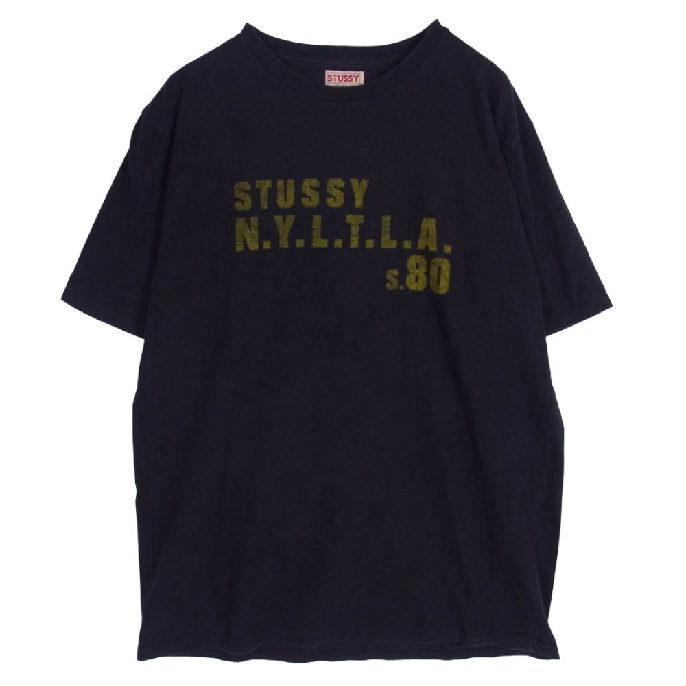 STUSSY ステューシー USA製 90s Old オールド ロゴ プリント 半袖 T