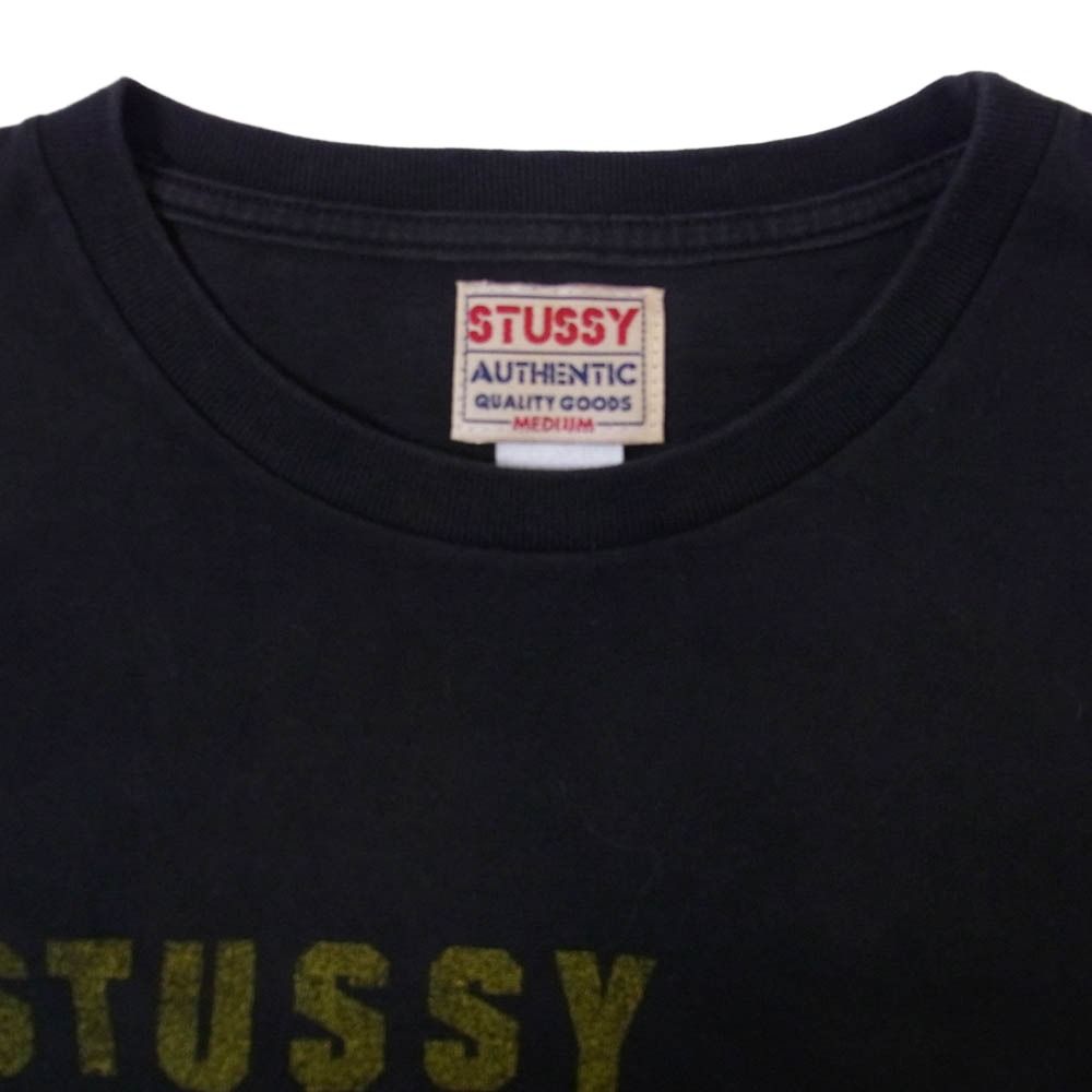 STUSSY ステューシー USA製 90s Old オールド ロゴ プリント 半袖 T