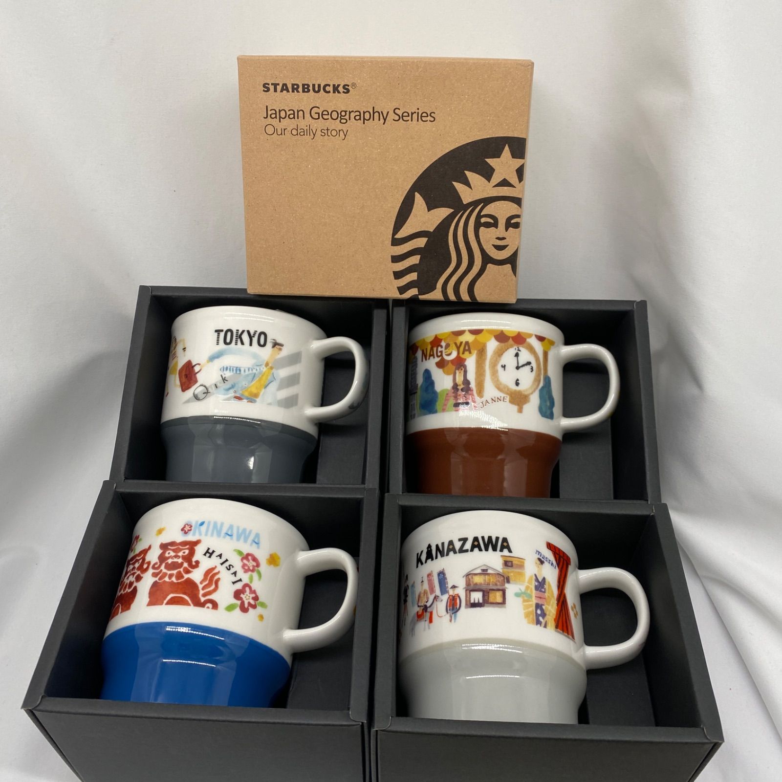 スターバックス スタバ Starbucks マグカップ Japan Geography Series