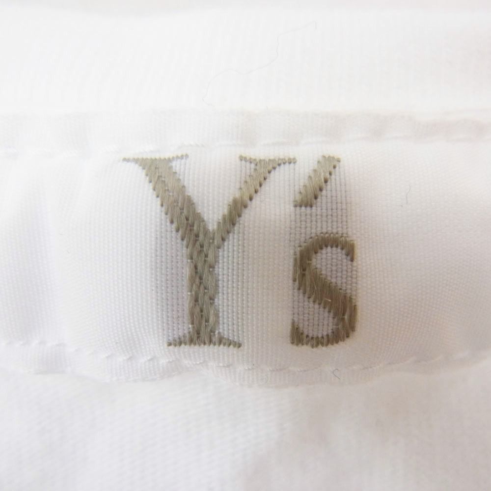 Y's Yohji Yamamoto ワイズ ヨウジヤマモト YL-T52-974 Pin T-shirt ロゴ ピン プリント 半袖 Tシャツ カットソー ホワイト系 2【中古】 CManeZq3sUnp.jpg?width=768