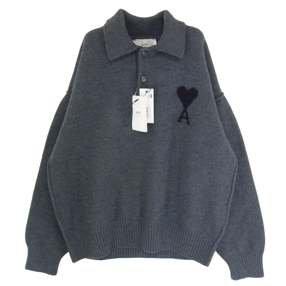 AMI PARIS アミパリス UPL409.018 Ami De Coeur メリノウールフェルト