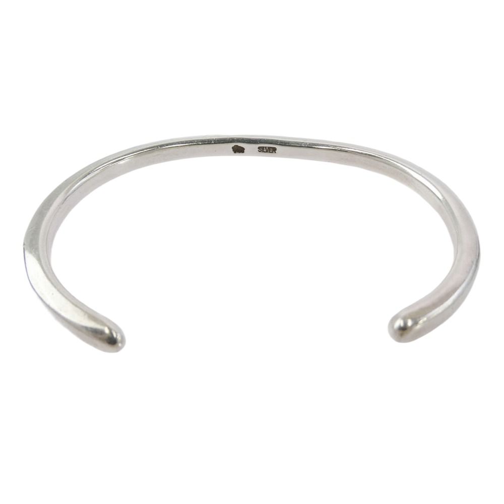 市松 イチマツ　シルバーバングル イチマツ 市松 プレーン シルバー バングル シルバー系【中古】 - メルカリ