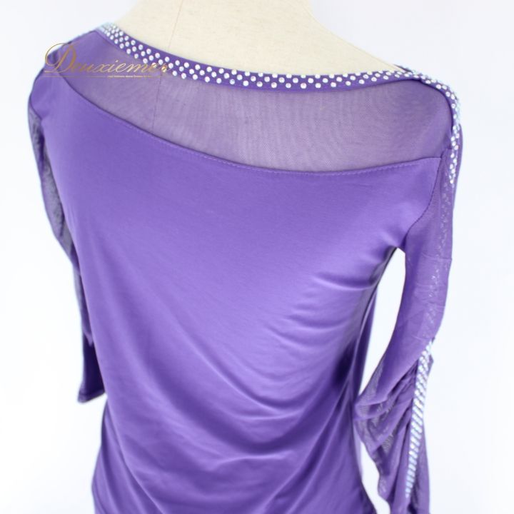 社交ダンス 衣装 スタンダード 上下セット ツーピース レッスンウェア