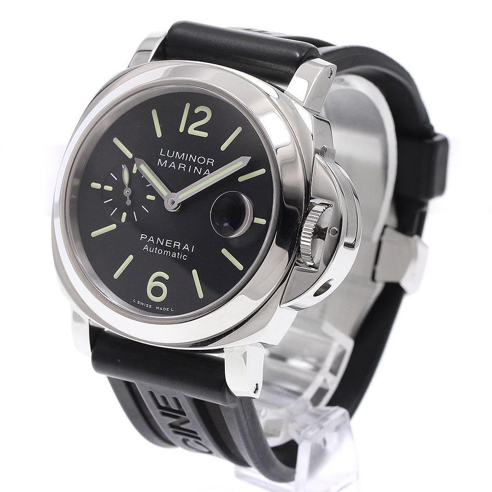  ベルト訳あり パネライ PANERAI PAM00104 ルミノールマリーナ スモールセコンド デイト 自動巻き メンズ _936386 大人向け 自動巻き時計 腕時計(アナログ)