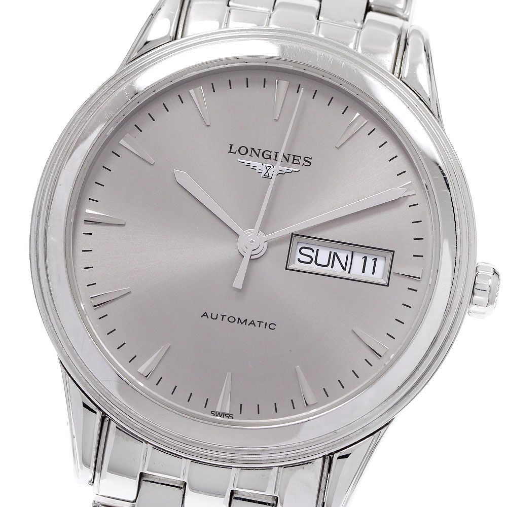 ロンジン LONGINES L4 899 4 フラッグシップ デイデイト 自動巻き メンズ 箱 保証書付き_932799