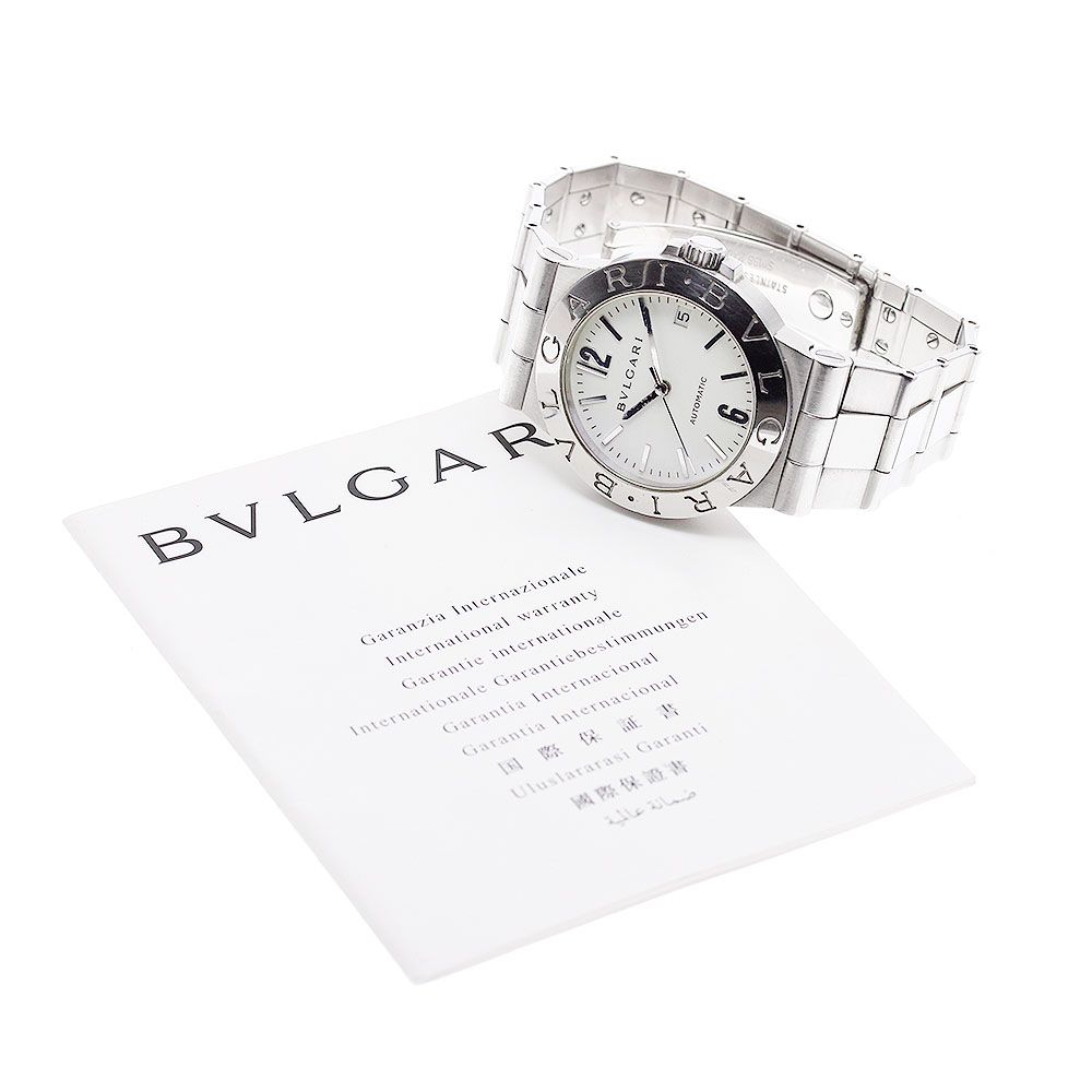 ブルガリ BVLGARI LCV35S ディアゴノ スポーツ デイト 自動巻き メンズ