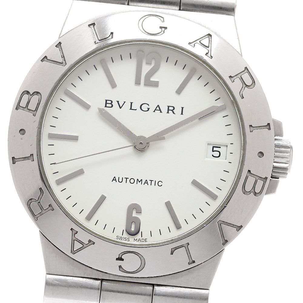 ブルガリ BVLGARI LCV35S ディアゴノ スポーツ デイト 自動巻き メンズ