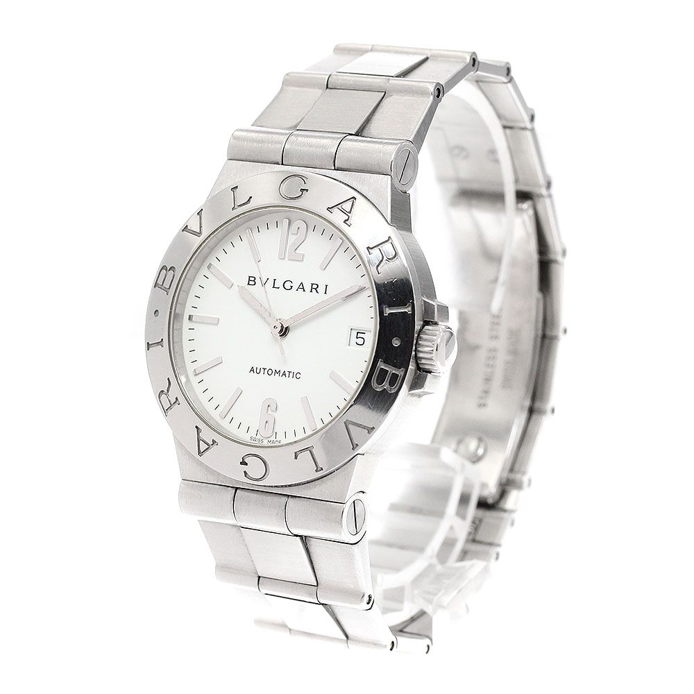 ブルガリ BVLGARI LCV35S ディアゴノ スポーツ デイト 自動巻き メンズ