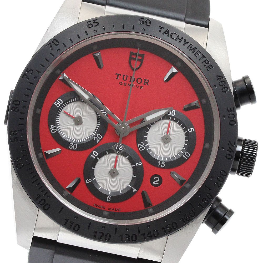 チュードル TUDOR 42010N ファストライダー クロノグラフ 自動巻き メンズ _936139