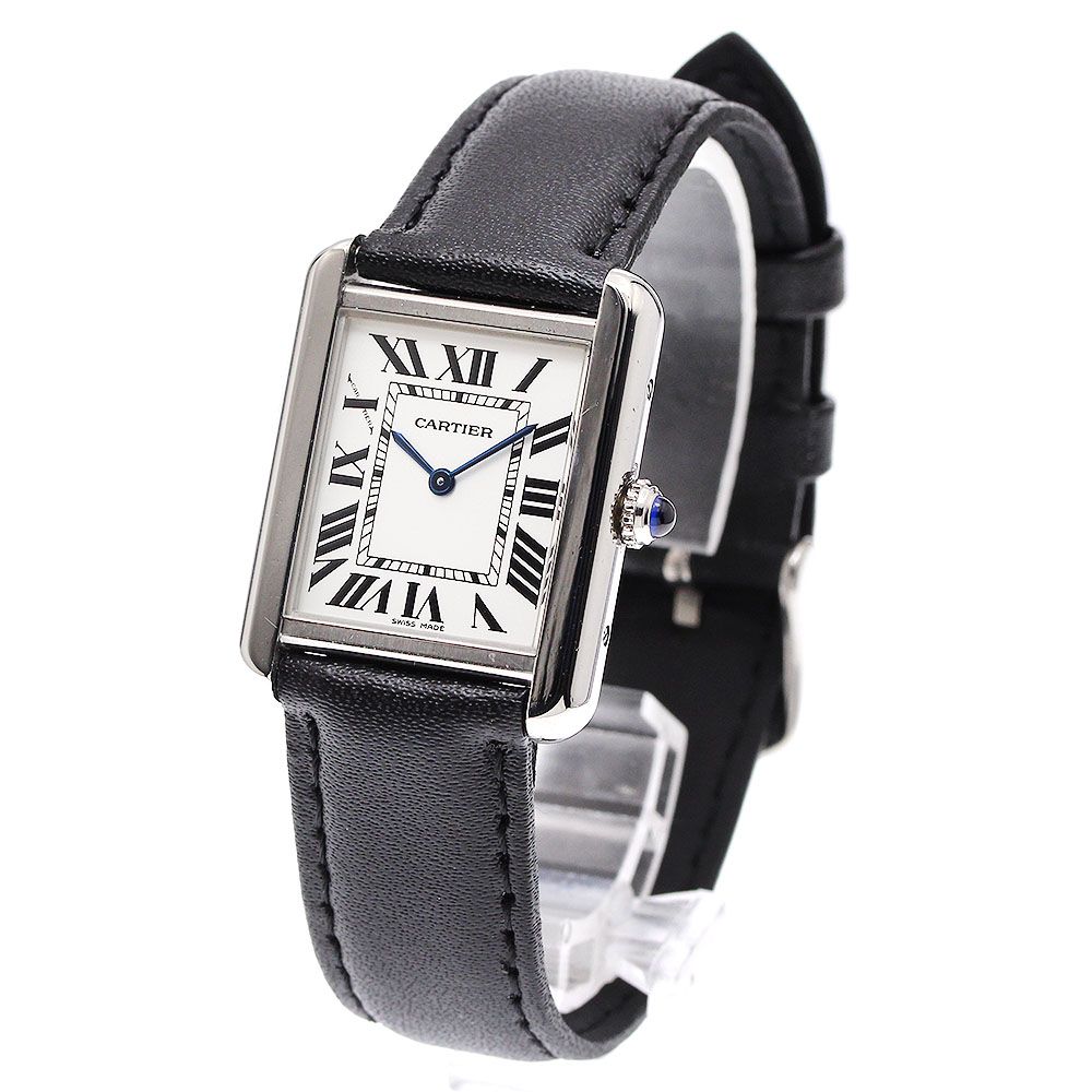 カルティエ CARTIER W1018255 タンクソロ SM クォーツ レディース