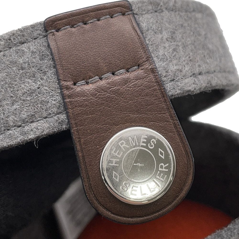 エルメス ボックス シュガーボックス フェルト HERMES 小物入れ - メルカリ