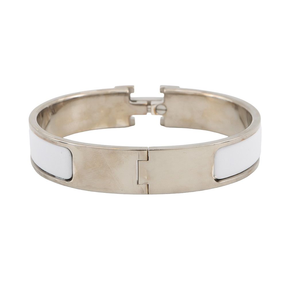 エルメス ブレスレット クリックH クリッククラックPM ホワイト