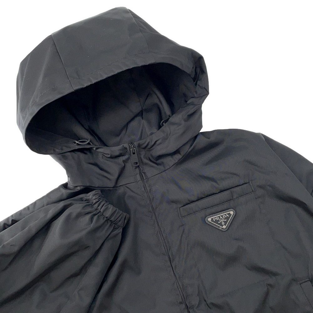 プラダ ジャケット Re-Nylon クロップド ジャケット レディースサイズ