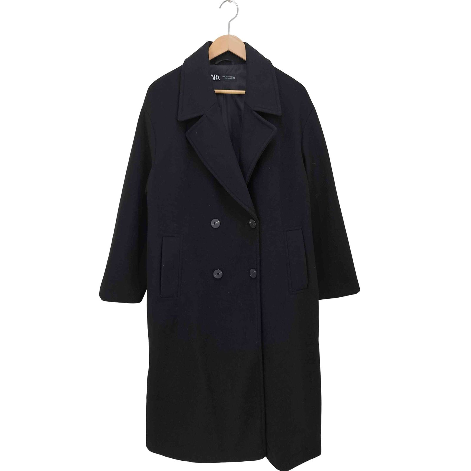 ザラ ZARA オーバーサイズチェスターコート レディース JPN：M - メルカリ