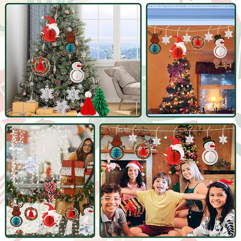 Neiang クリスマス 飾り クリスマス ガーランド 13個 大サイズ