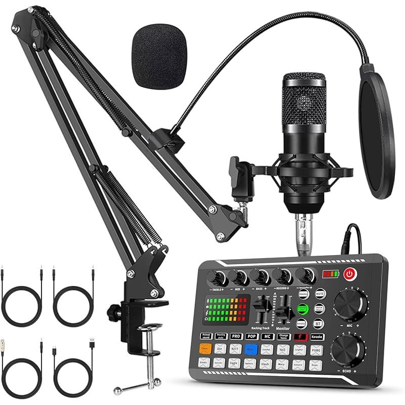 【早い者勝ち】高性能な音楽機材 5点セットまとめ売り BONKYO F998 ボイスチェンジャー カラオケセット家庭用 DJ ミキサー