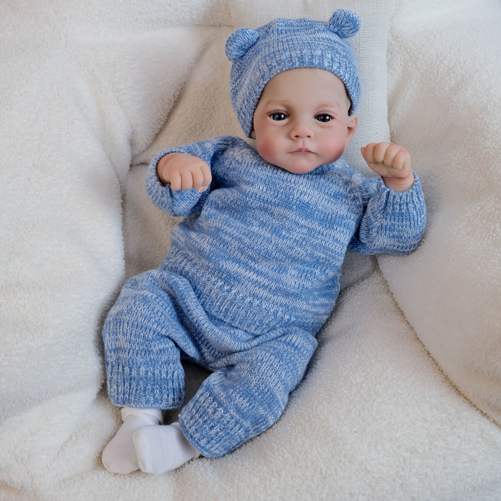 まるで本物】リボーンドール 18インチ 愛らしい新生児人形 ツインズ