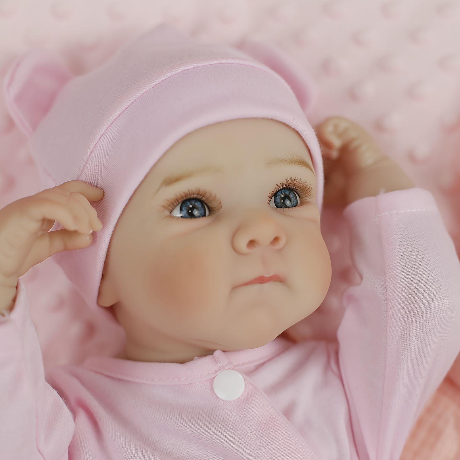 リアルなリボーンベビー】48cm 双子の赤ちゃん人形 ベビードール 18