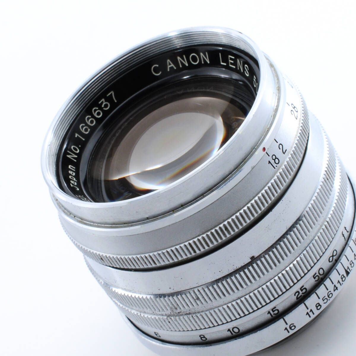 キヤノン】CANON LENS 50mm F1.8 L39マウント レンジファインダー用