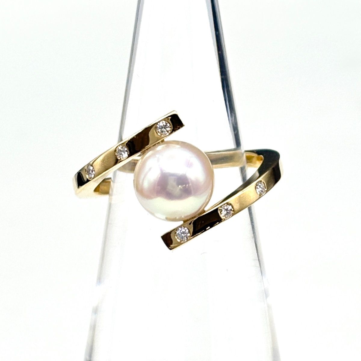 タサキ TASAKI ア ファインバランスリング YG イエローゴールド 指輪 