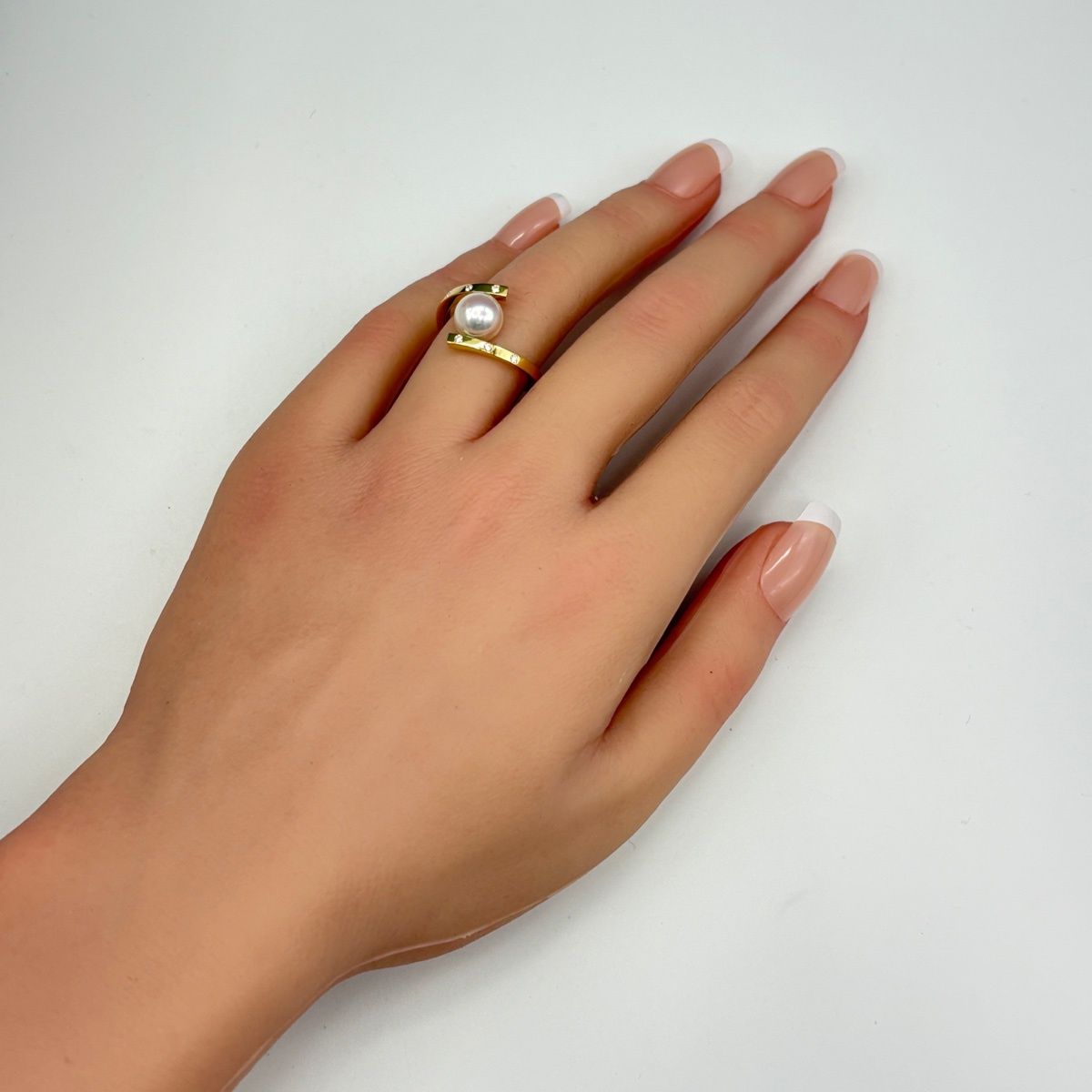 タサキ TASAKI ア ファインバランスリング YG イエローゴールド 指輪 