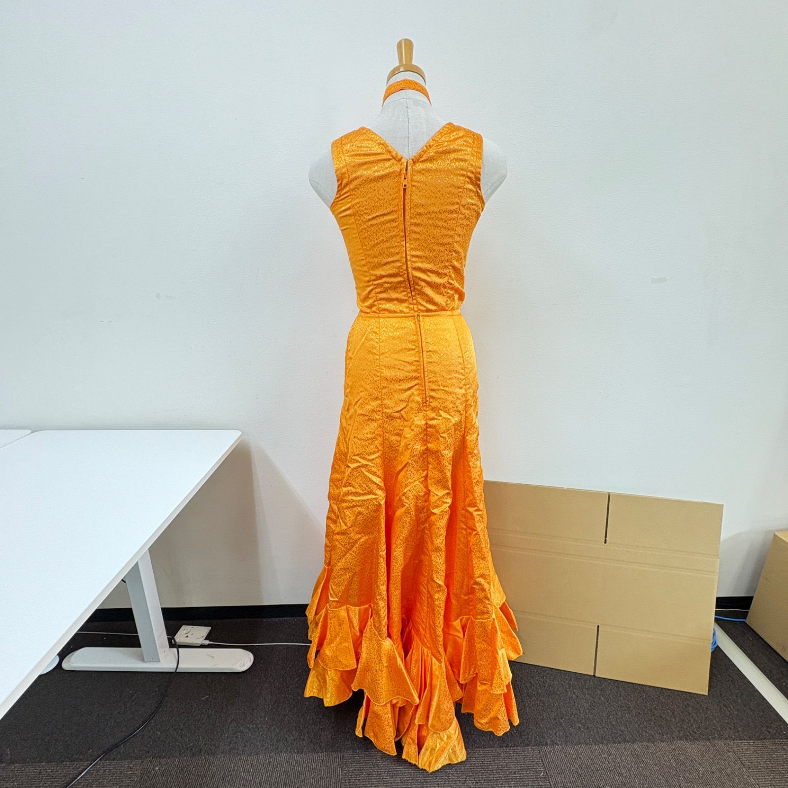 フラメンコ衣装 セットアップ ツーピース スカート ファルダ フリル