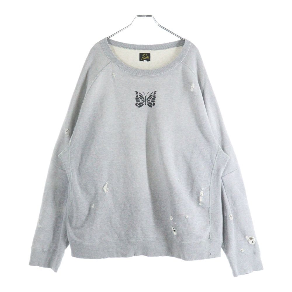 Needles (ニードルス) DECONSTRUCTED SWEATSHIRT-FRENCHTERRY RW336