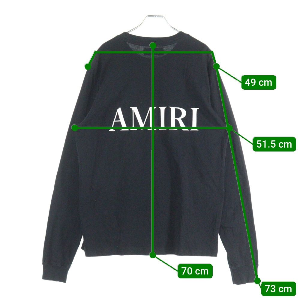 AMIRI (アミリ) Back Logo L/S TEE AMJYTE1276 バックロゴプリント