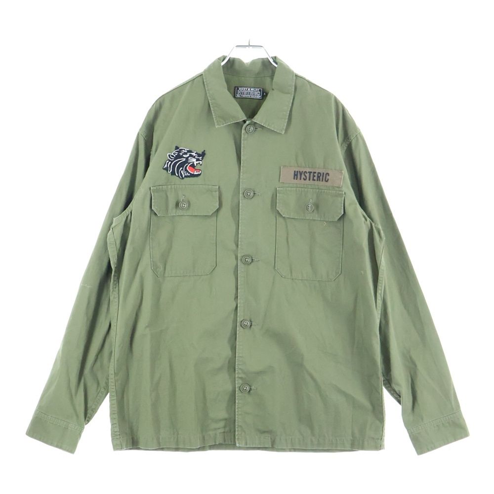 HYSTERIC GLAMOUR (ヒステリックグラマー) 23SS ワッペン付き 両面ロゴ