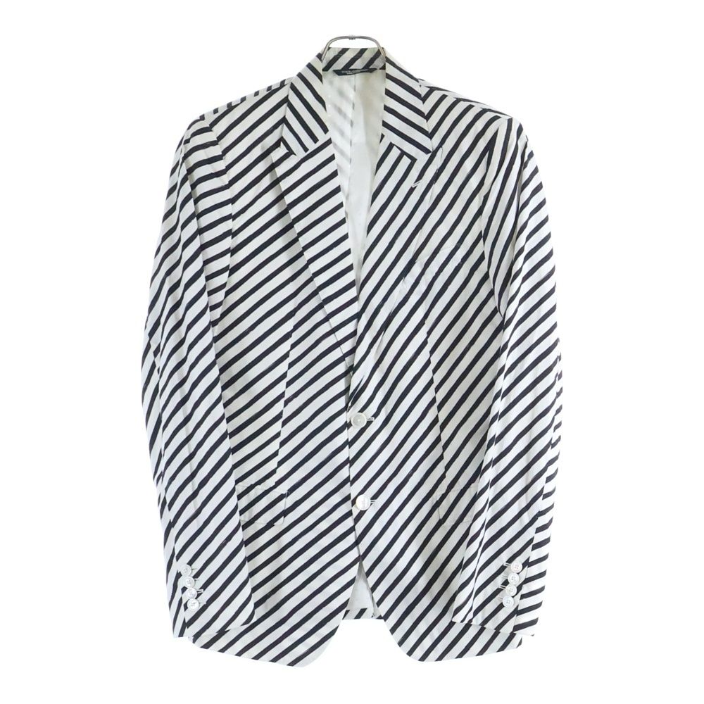 DOLCE & GABBANA (ドルチェアンドガッバーナ) ボーダー柄 テーラード