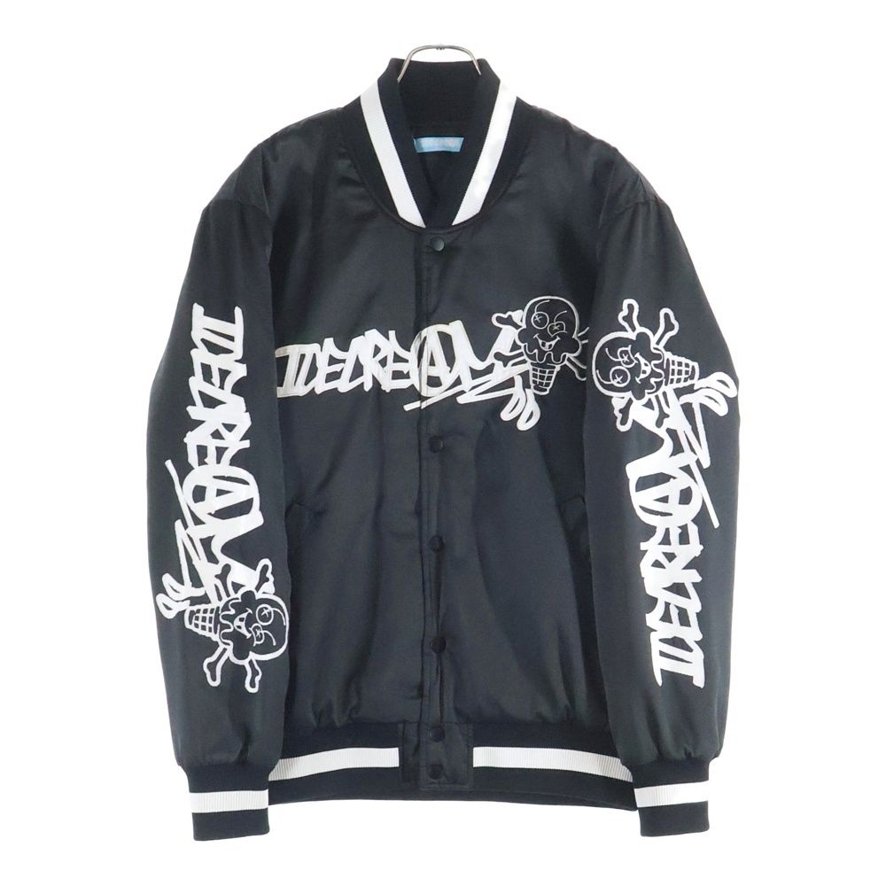 ICE CREAM (アイスクリーム) ×Jun Inagawa SATIN VARSITY JACKET 稲川