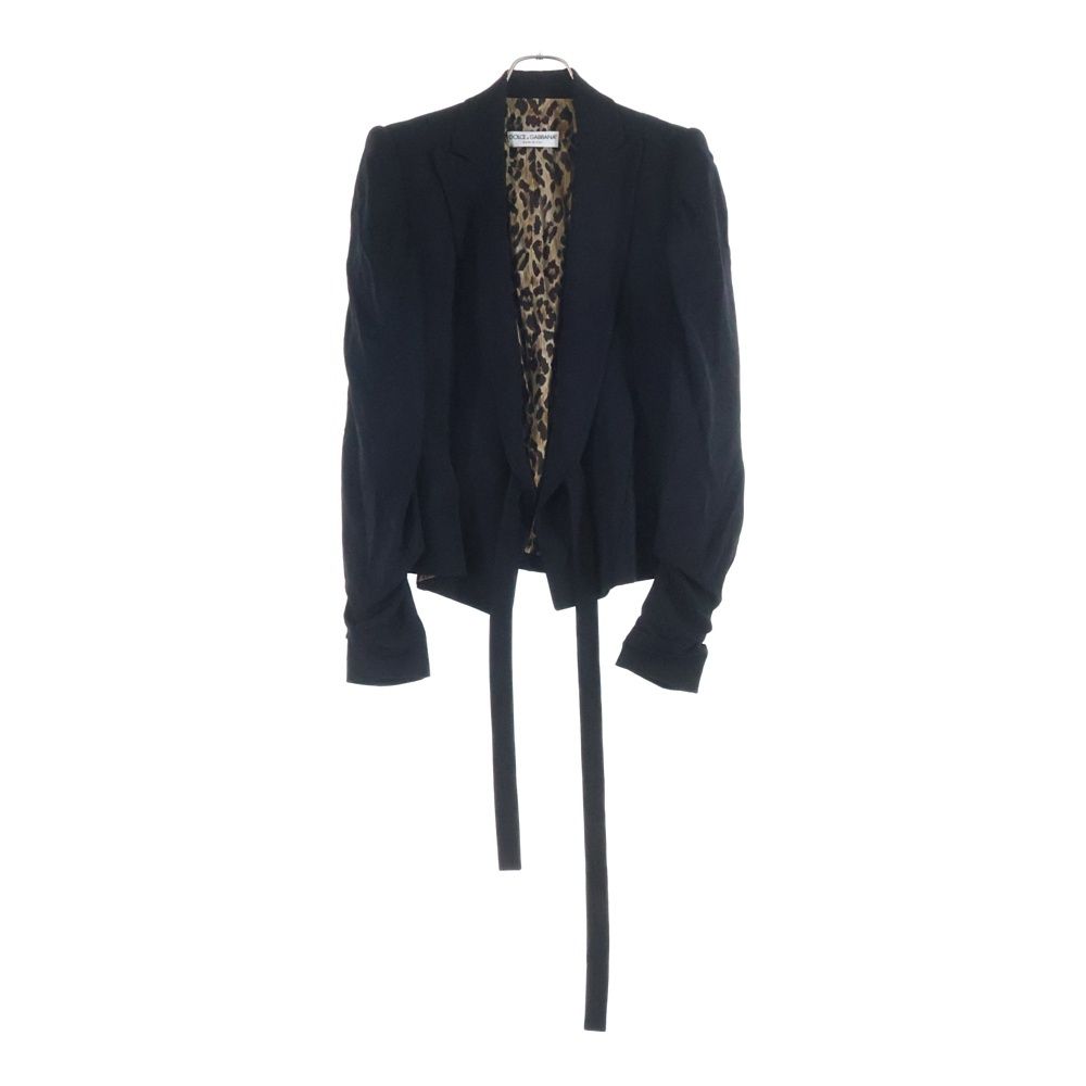 DOLCE & GABBANA (ドルチェアンドガッバーナ) 裏地レオパード総柄