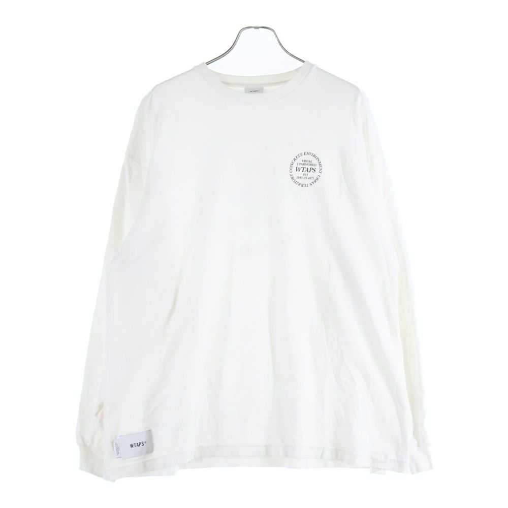 WTAPS (ダブルタップス) サークルロゴプリント クルーネック 長袖T