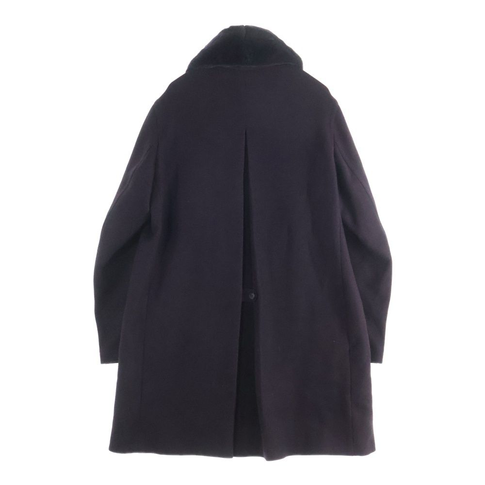 Brioni (ブリオーニ) カシミヤ チェスターコート ミンクファー