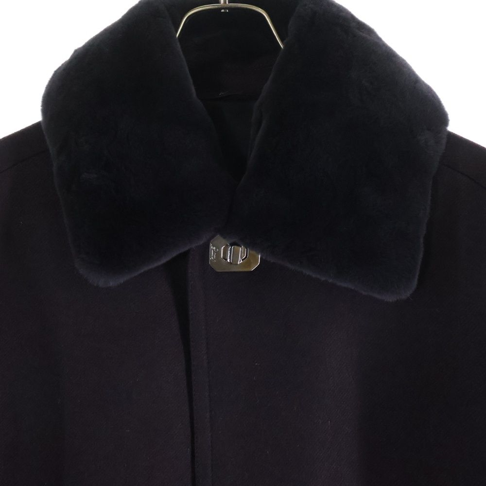 Brioni (ブリオーニ) カシミヤ チェスターコート ミンクファー