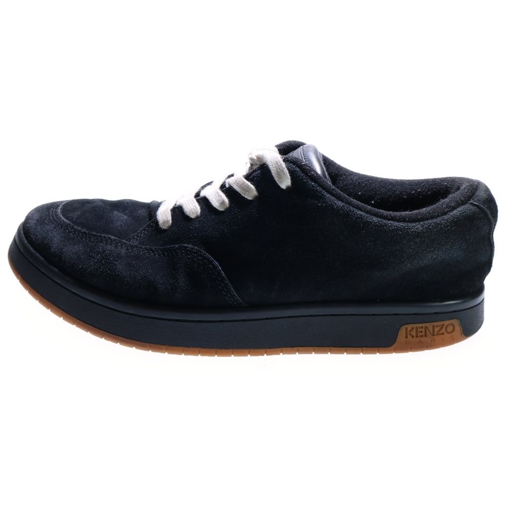KENZO (ケンゾー) KENZO-Dome へアリー スエード スニーカー ブラック
