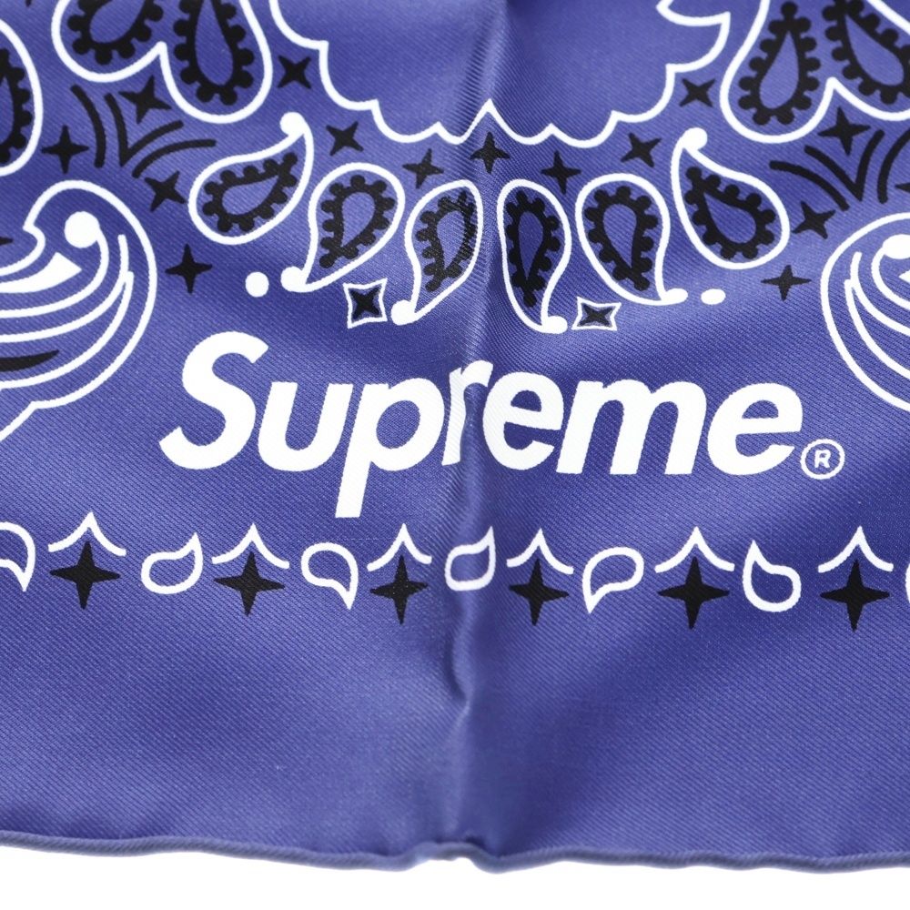 SUPREME (シュプリーム) 25SS Silk Bandana シルク ペイズリー柄