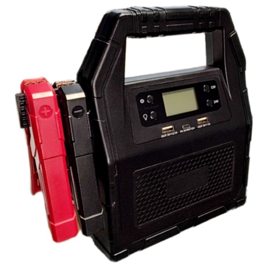 展示中古】ジャンプスターター 大容量 12V 24V兼用 42,000mAh 1500A