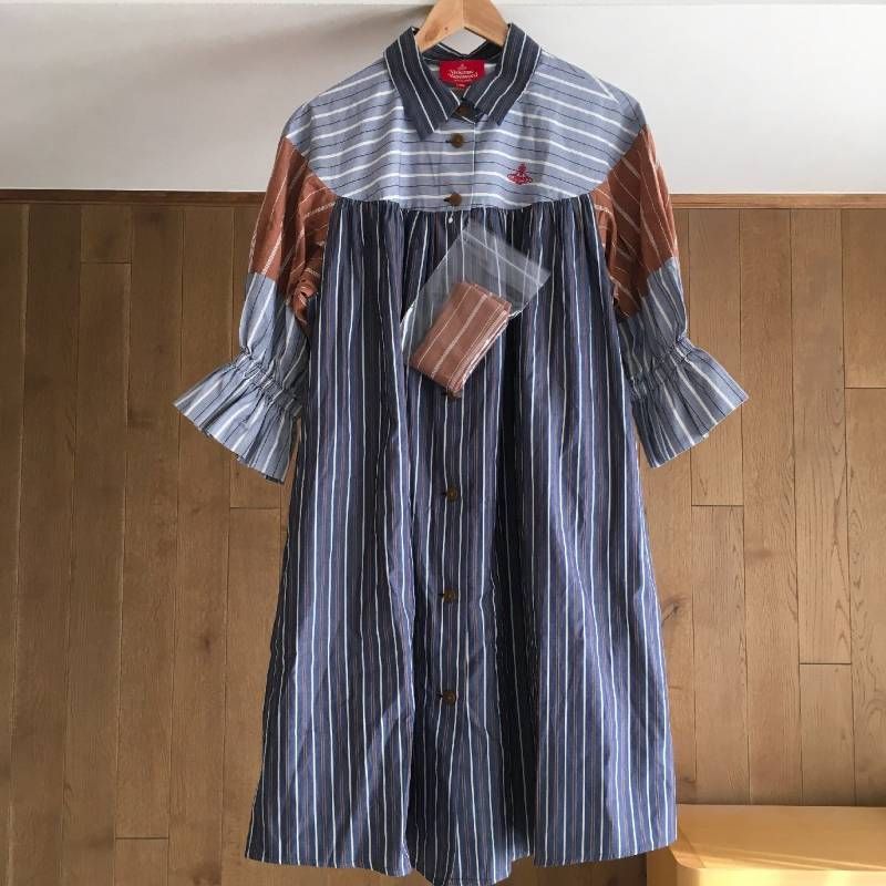 ヴィヴィアンウエストウッド レッドレーベル ワンピース 極美品 Vivienne Westwood RED LABELヴィヴィアンウエストウッド