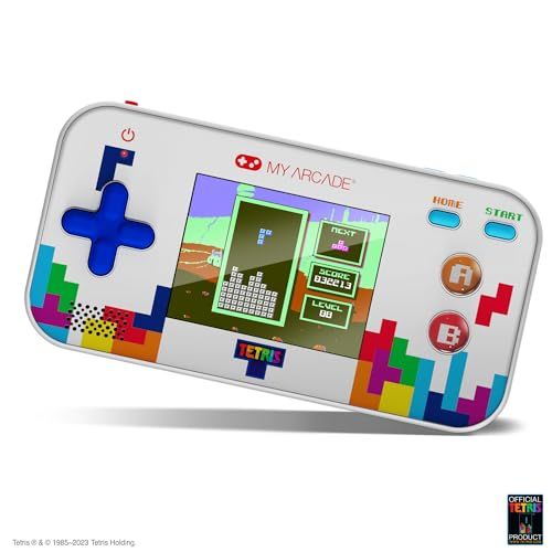 201種類のゲームを内蔵したライセンス取得済みのレトロゲーム機 2.5インチフルカラースクリーン搭載