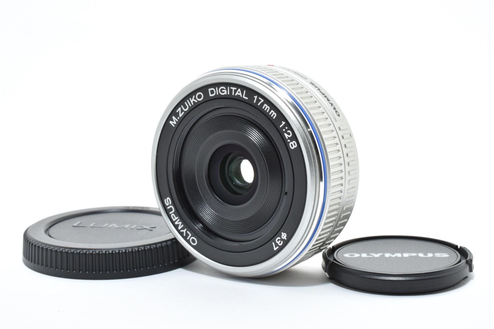 ☆新品級☆ オリンパス OLYMPUS M.ZUIKO DIGITAL 17mm F2.8 シルバー