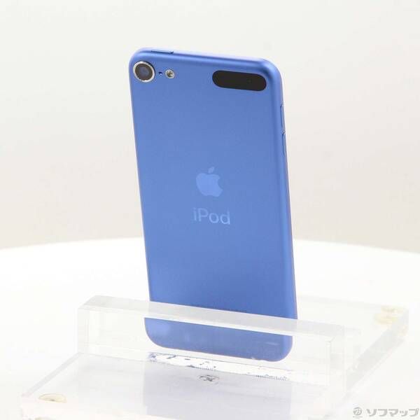 中古品〕 iPod touch第7世代 メモリ32GB ブルー MVHU2J／A【262