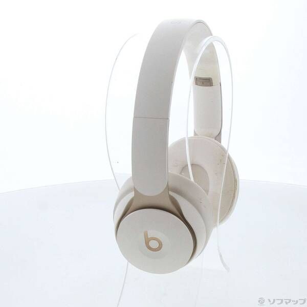 中古品〕 beats by dr.dre Solo Pro Wireless アイボリー MRJ72PA／A