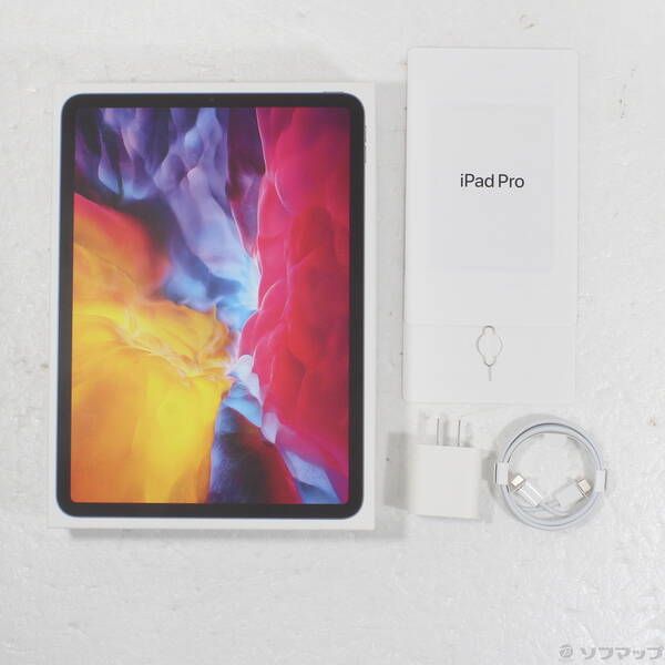 中古品〕 iPad Pro 11インチ 第2世代 512GB スペースグレイ MXE62J／A
