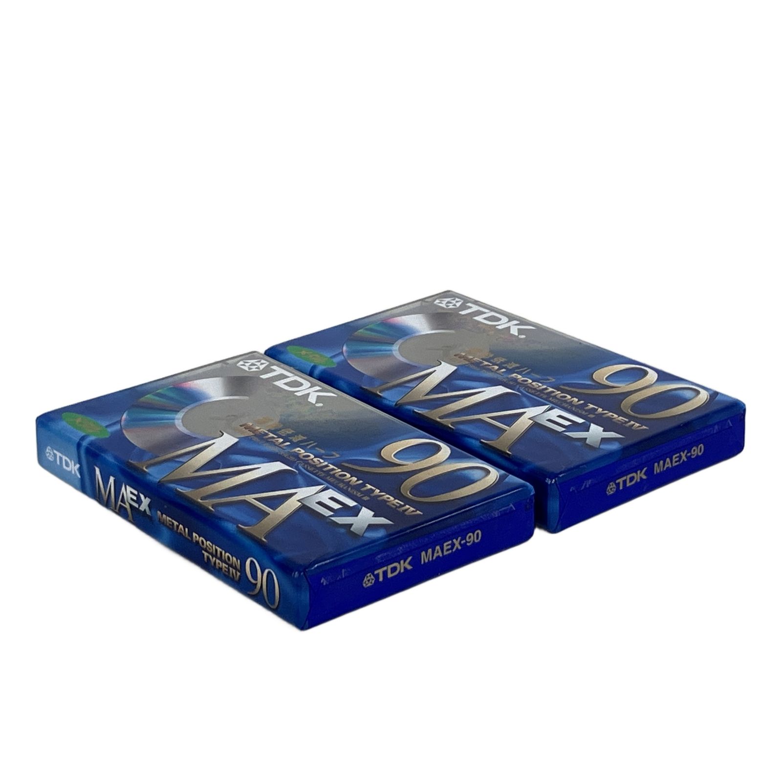 TDK MAEX-90 メタルテープ カセットテープ 90分 2個 セット 未使用