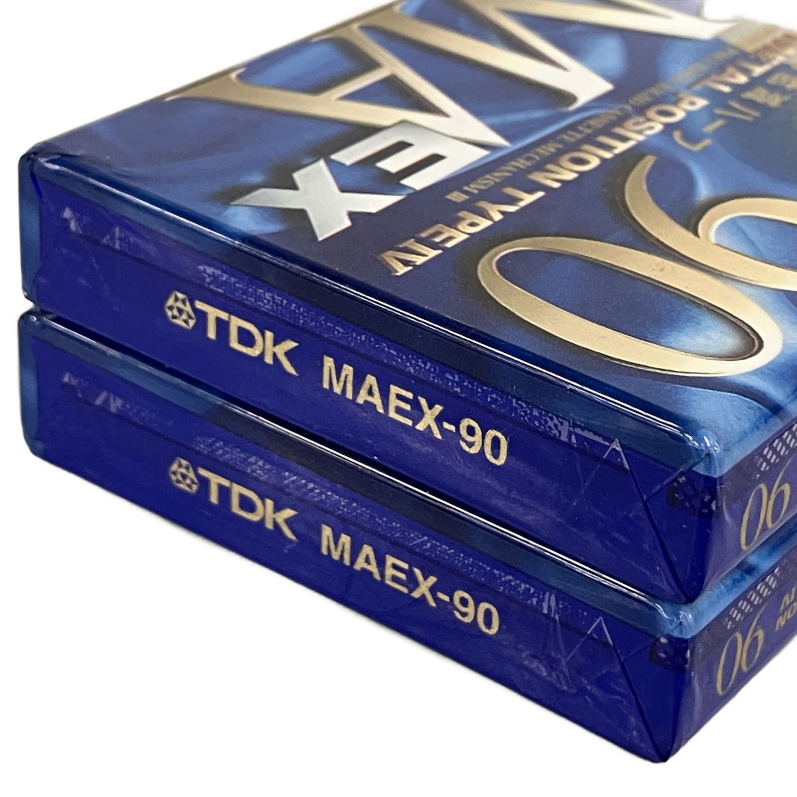 TDK MAEX-90 メタルテープ カセットテープ 90分 2個 セット 未使用