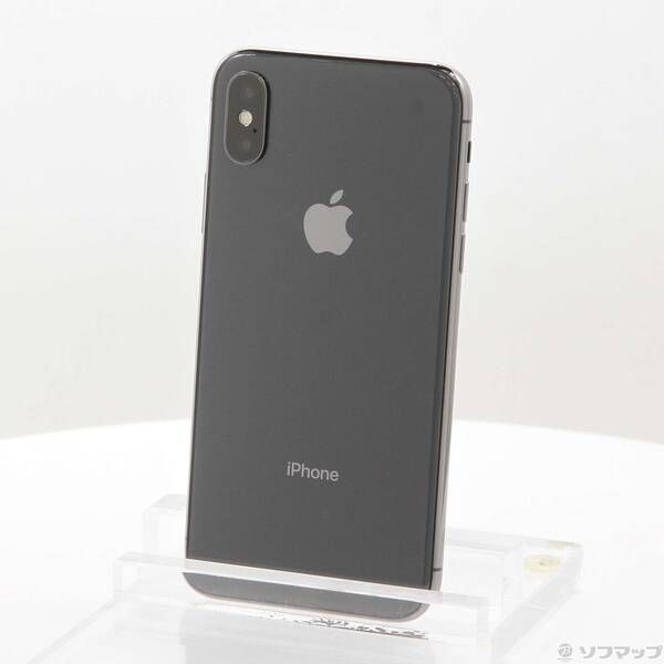 中古品〕 iPhoneX 256GB スペースグレイ MQC12J／A SIMフリー【247