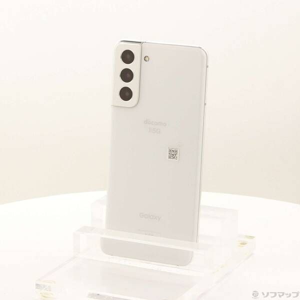 中古品〕 Galaxy S21 5G 256GB ファントムホワイト SC-51B docomo